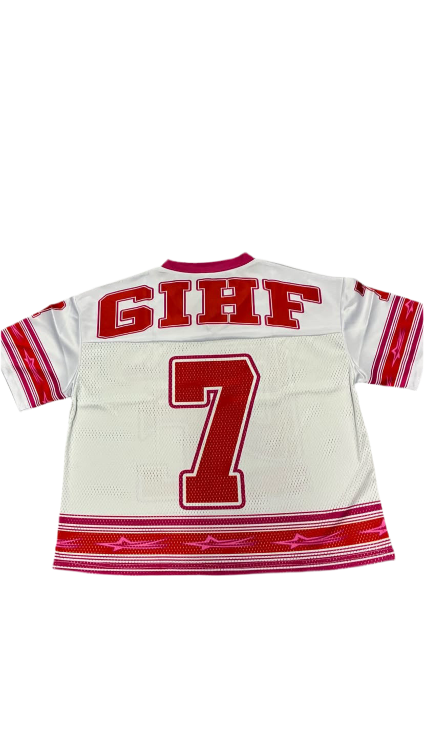 “RED N PINK JERSEY”