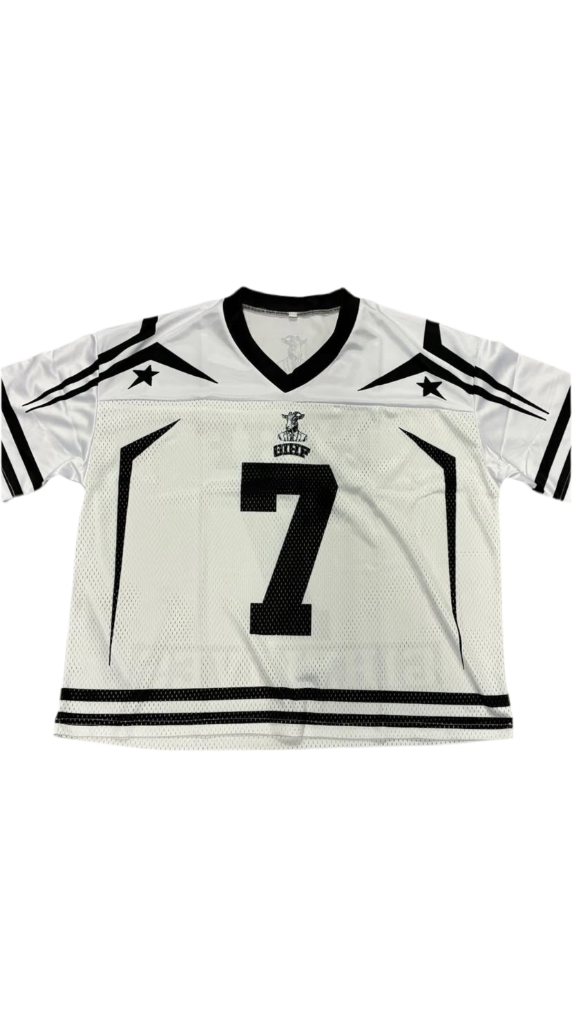 BLK N WHITE JERSEY
