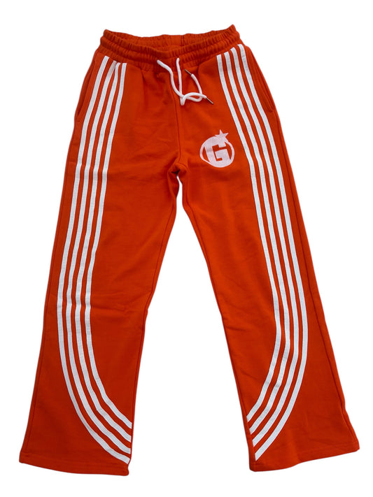 Orange sweatpants