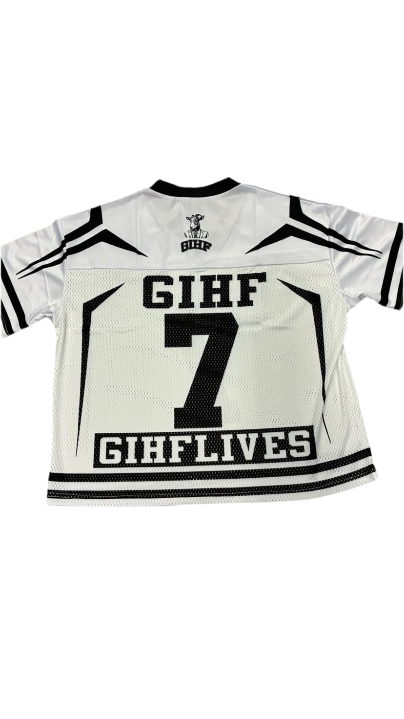BLK N WHITE JERSEY