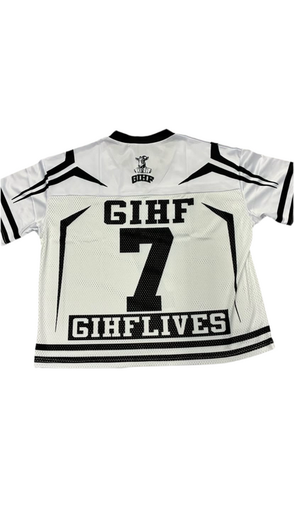 BLK N WHITE JERSEY