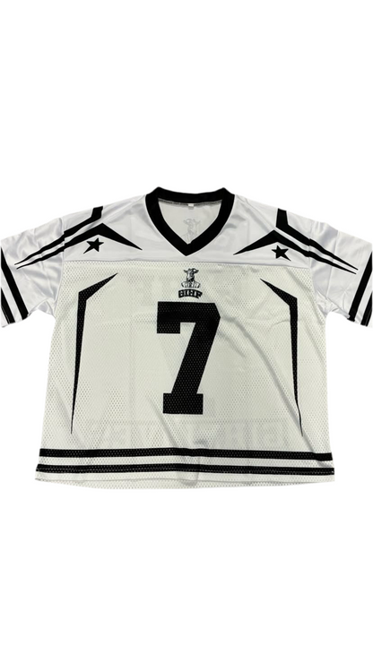BLK N WHITE JERSEY