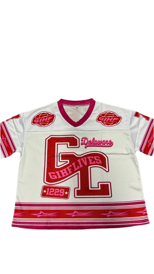 “RED N PINK JERSEY”